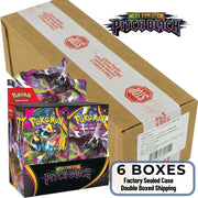 Pokémon TCG: Mega Evolution -  Pitch Black Booster 6 Box Case ME05