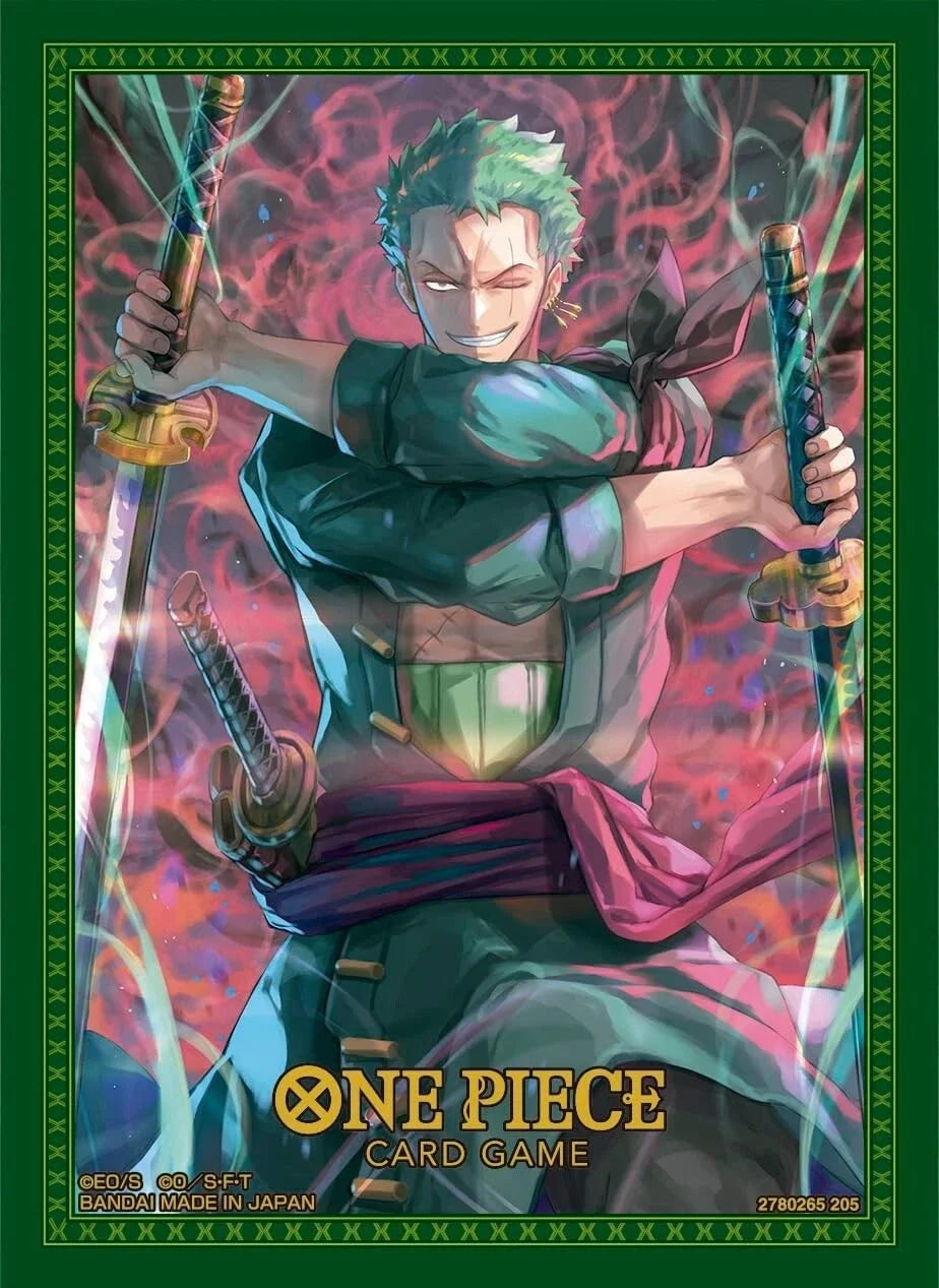 One Piece TCG: Share Roronoa Zoro 70 Sleeves ONE PIECE Card Game Official Ver.11 Sealed