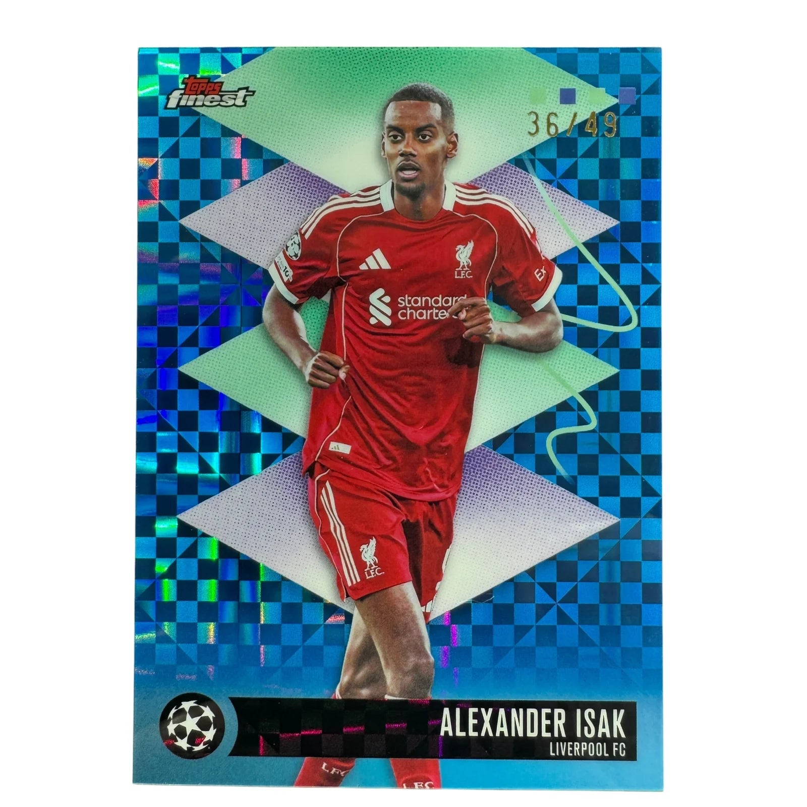 Isak - 36/49 - Liverpool - Topps Finest