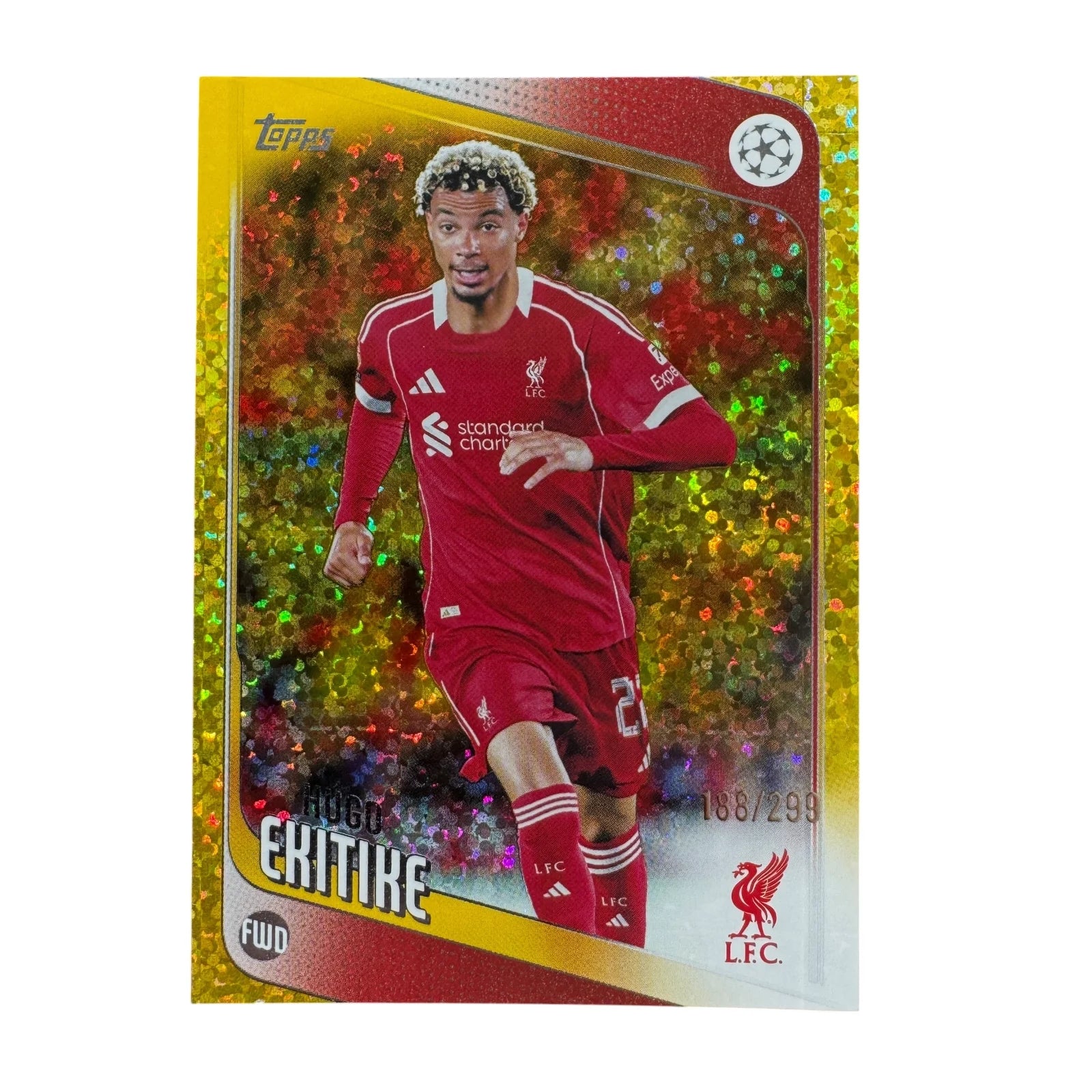 Ekitike - 188/299 - Liverpool - Yellow Sparkle