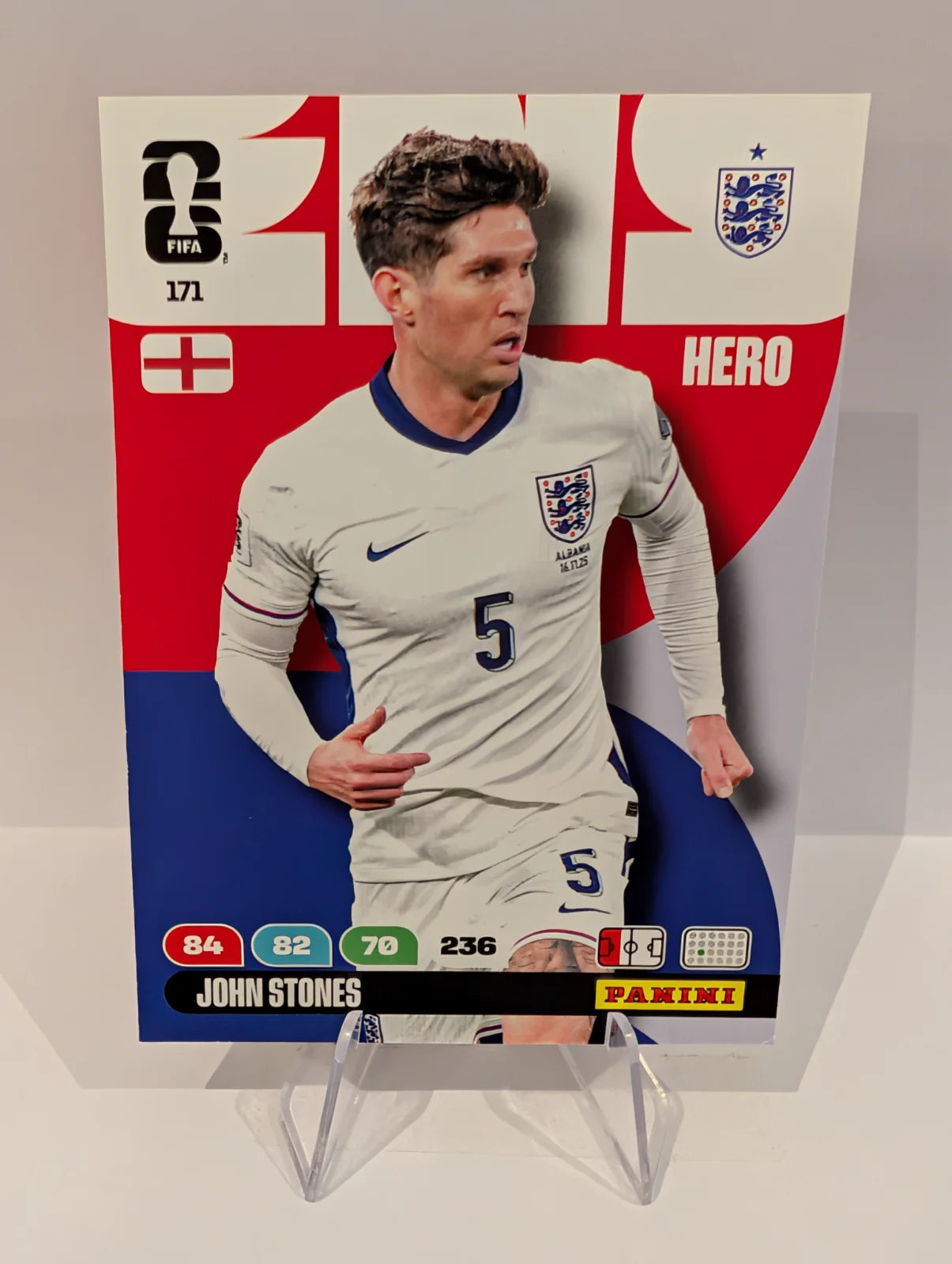 171 John Stones - England - Panini Adrenalyn XL World Cup 2026