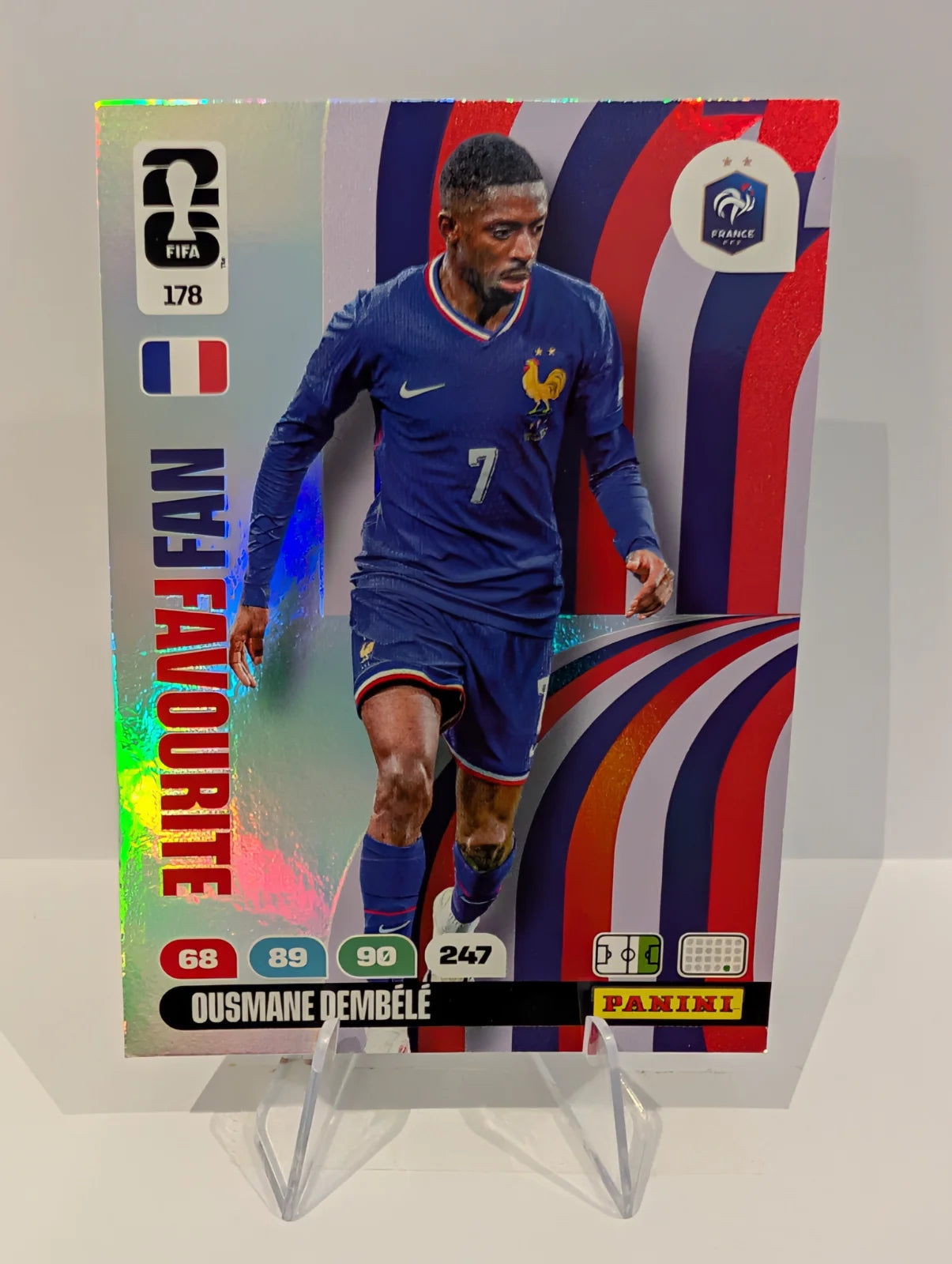 178 Ousmane Dembele - France - Panini Adrenalyn XL World Cup 2026