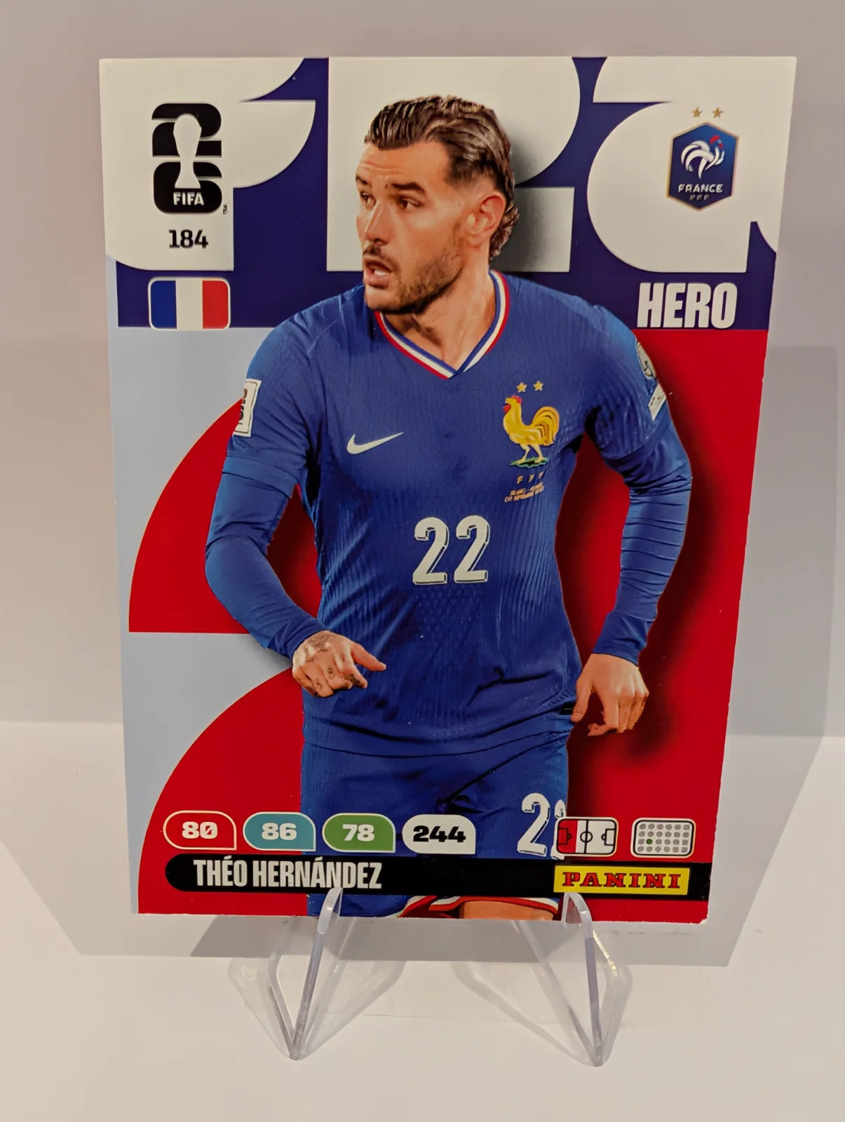 184 Theo Hernandez - France - Panini Adrenalyn XL World Cup 2026