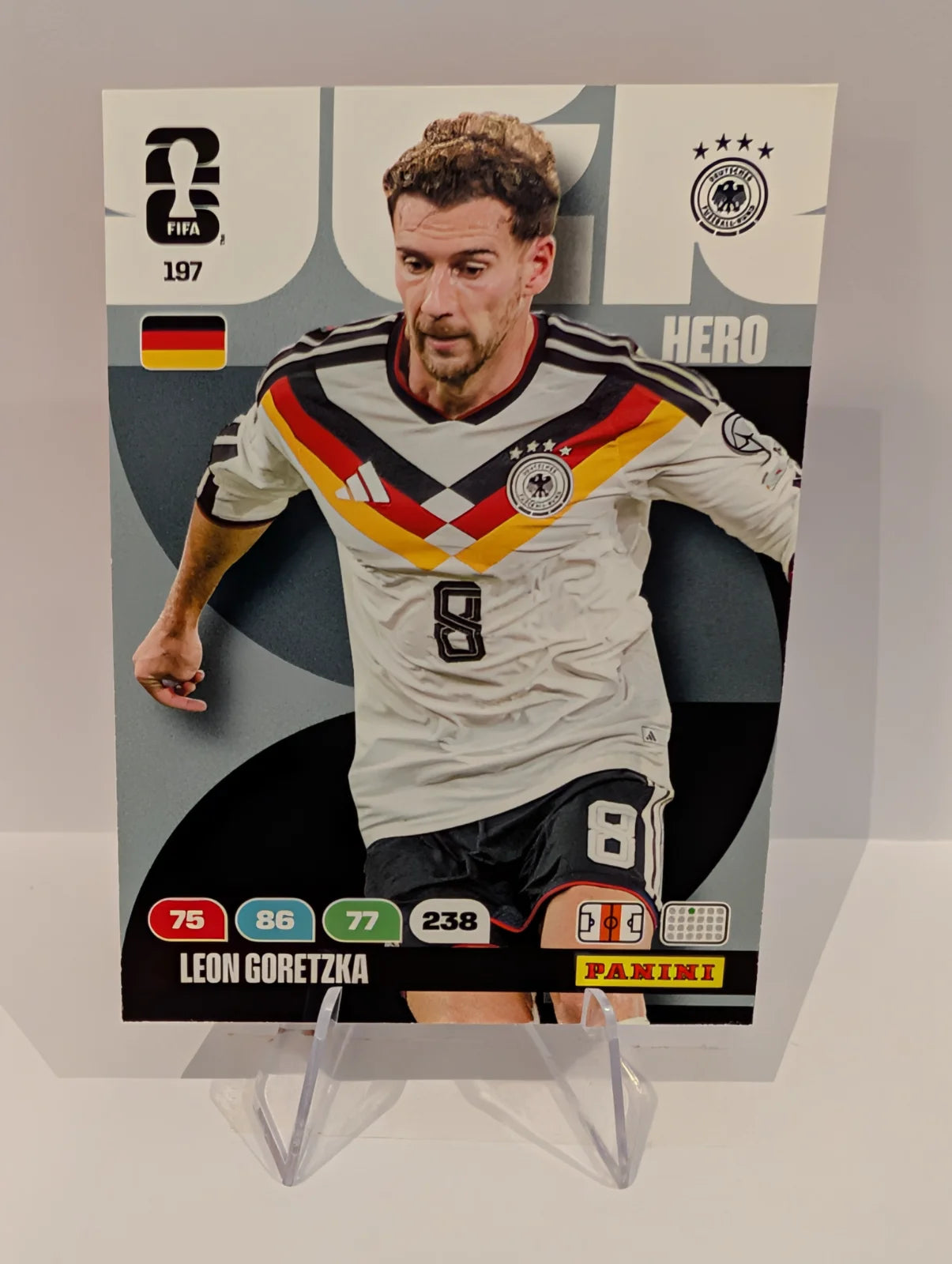 197 Leon Goretzka - Germany - Panini Adrenalyn XL World Cup 2026