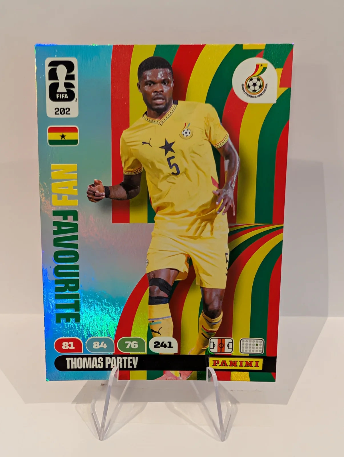 202 Thomas Partey - Ghana - Panini Adrenalyn XL World Cup 2026