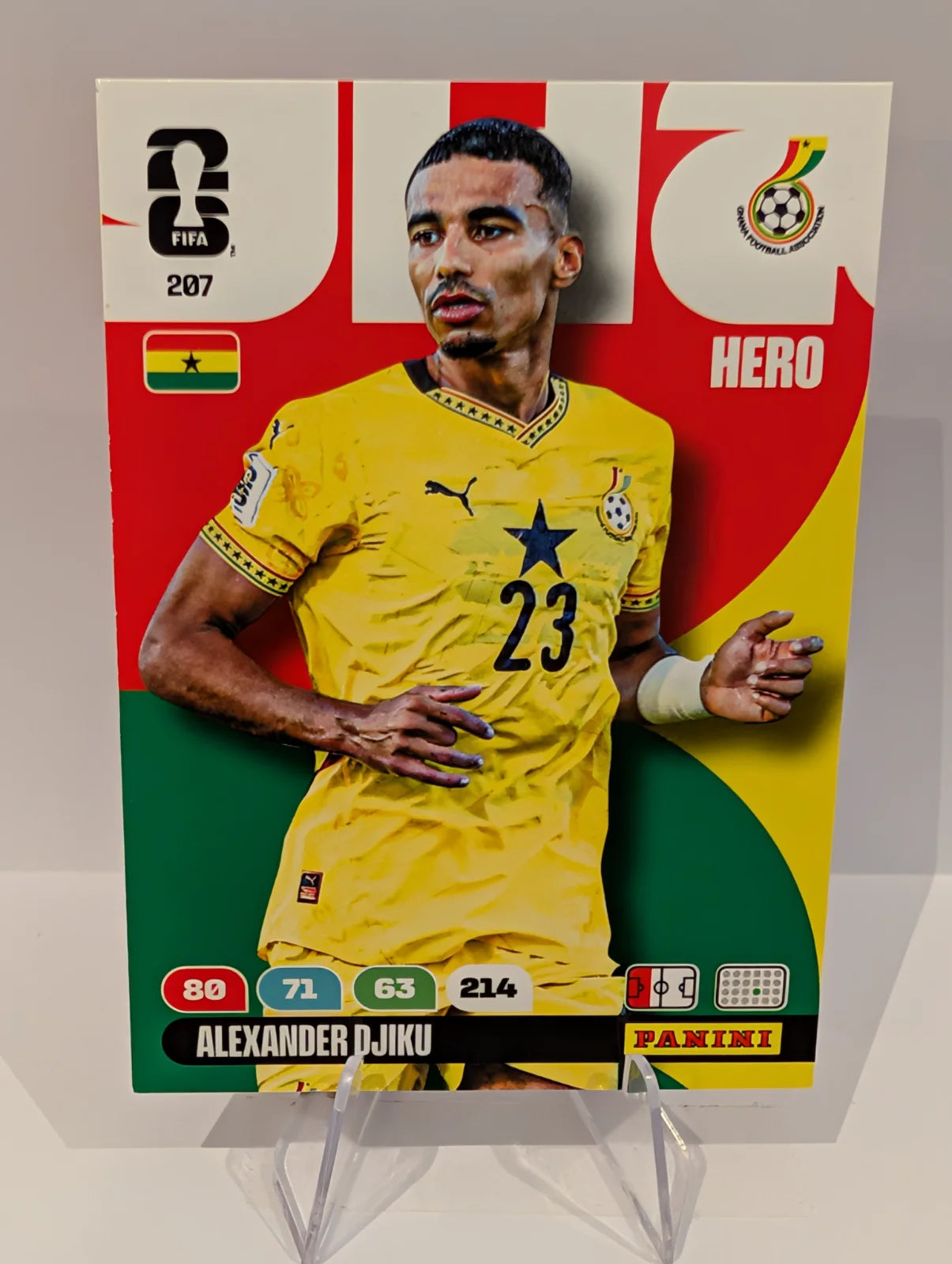 207 Alexander Djiku - Ghana - Panini Adrenalyn XL World Cup 2026