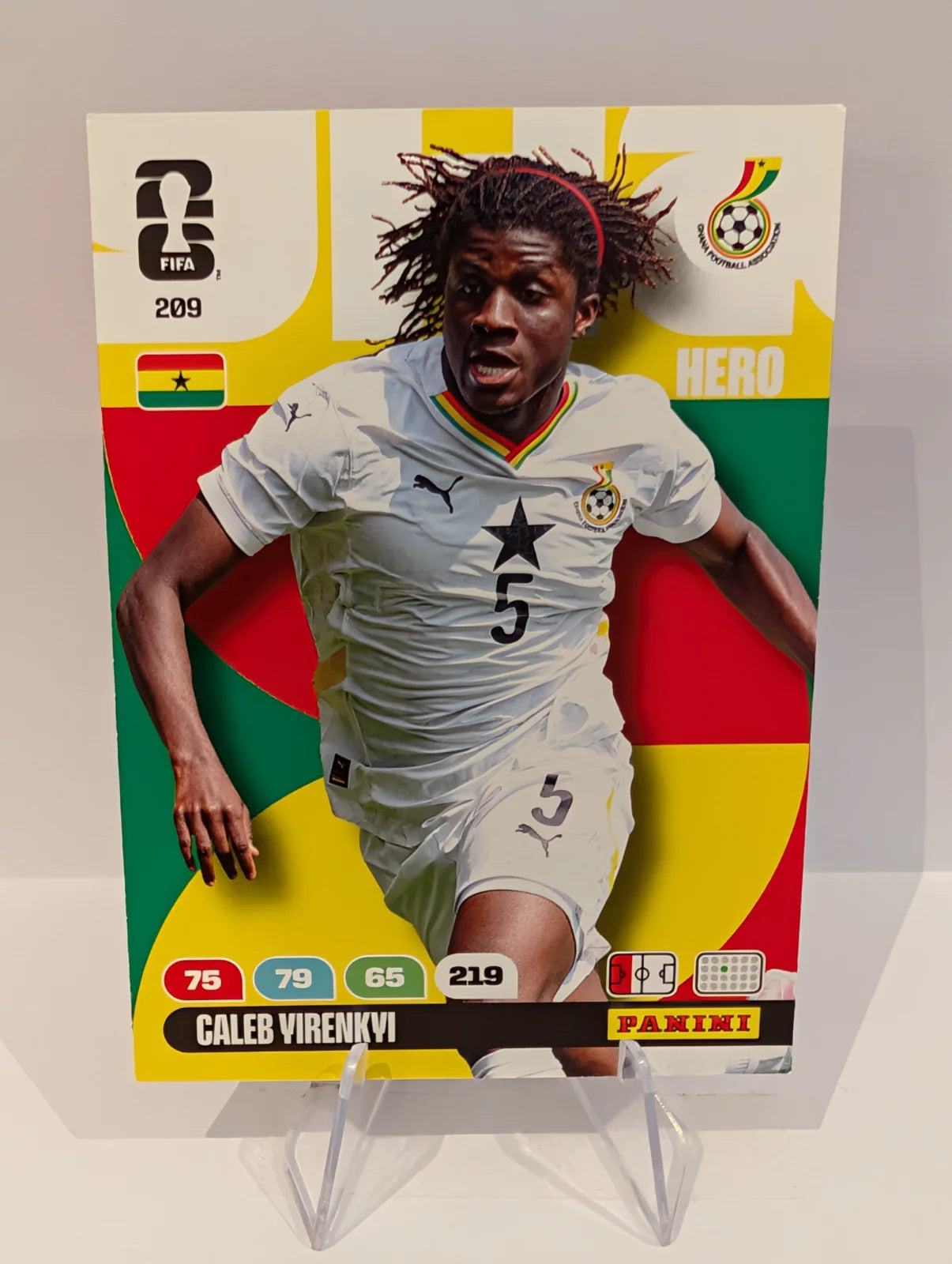 209 Caleb Yirenkyi - Ghana - Panini Adrenalyn XL World Cup 2026