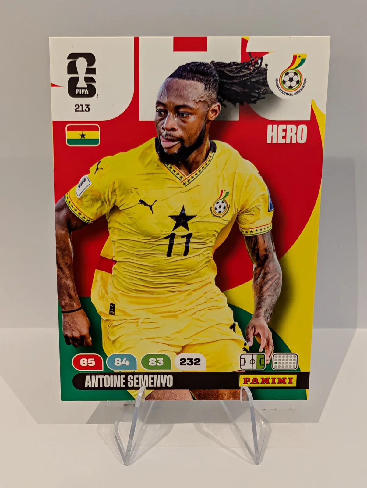213 Antoine Semenyo - Ghana - Panini Adrenalyn XL World Cup 2026