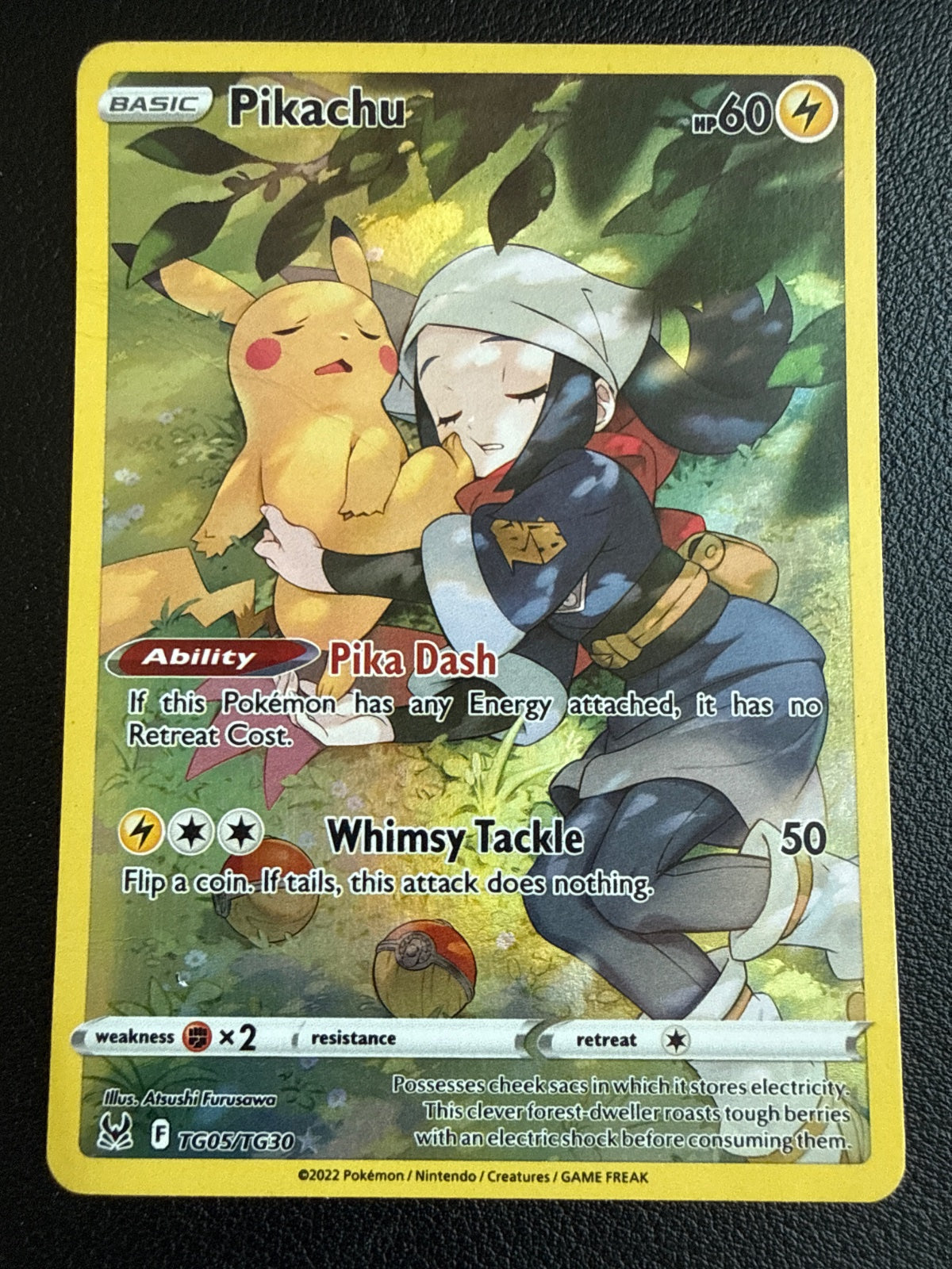 Pikachu TG05/TG30 · Holofoil (Lost Origin Trainer Gallery)