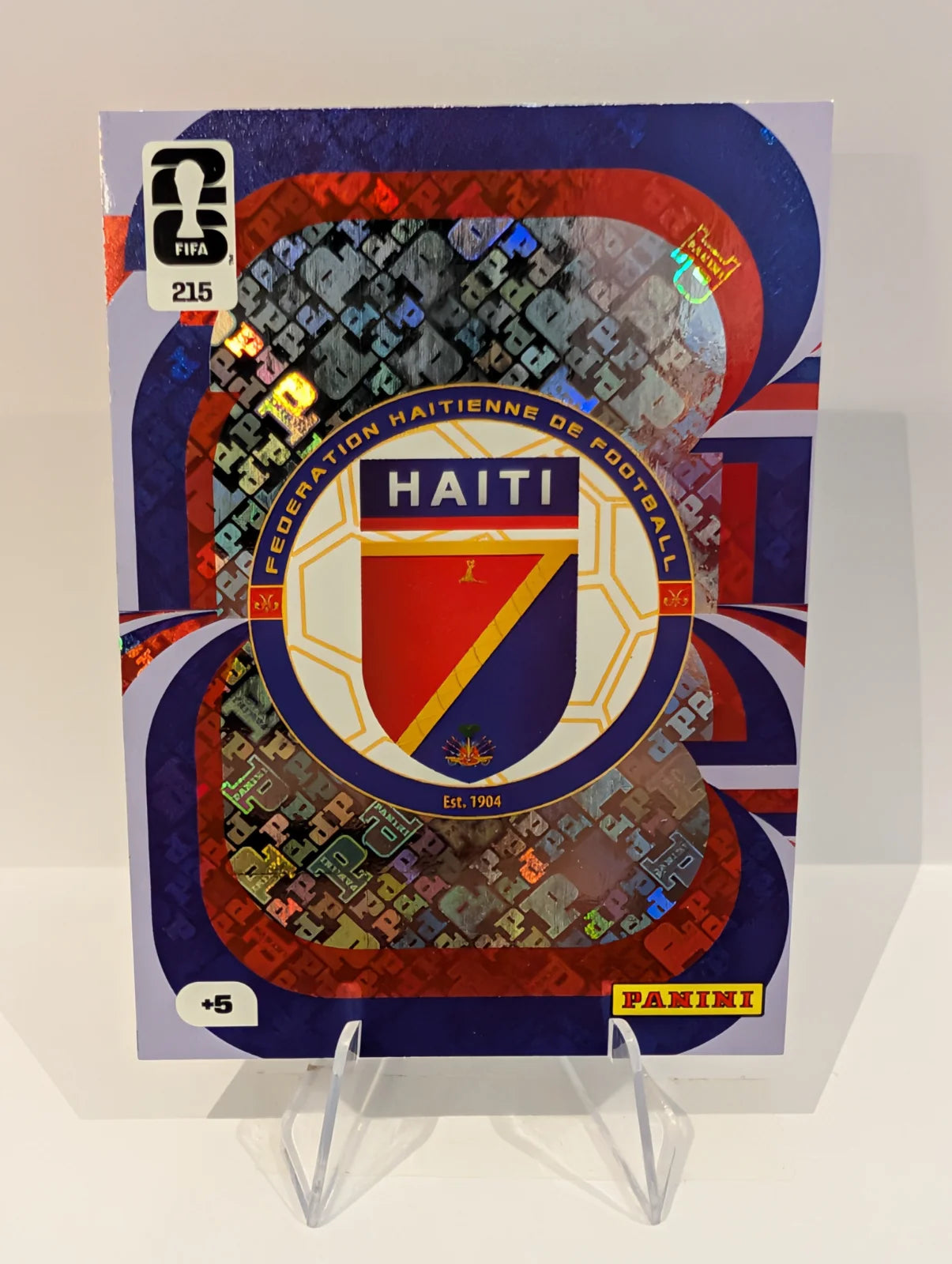 215 Team Crest - Haiti - Panini Adrenalyn XL World Cup 2026