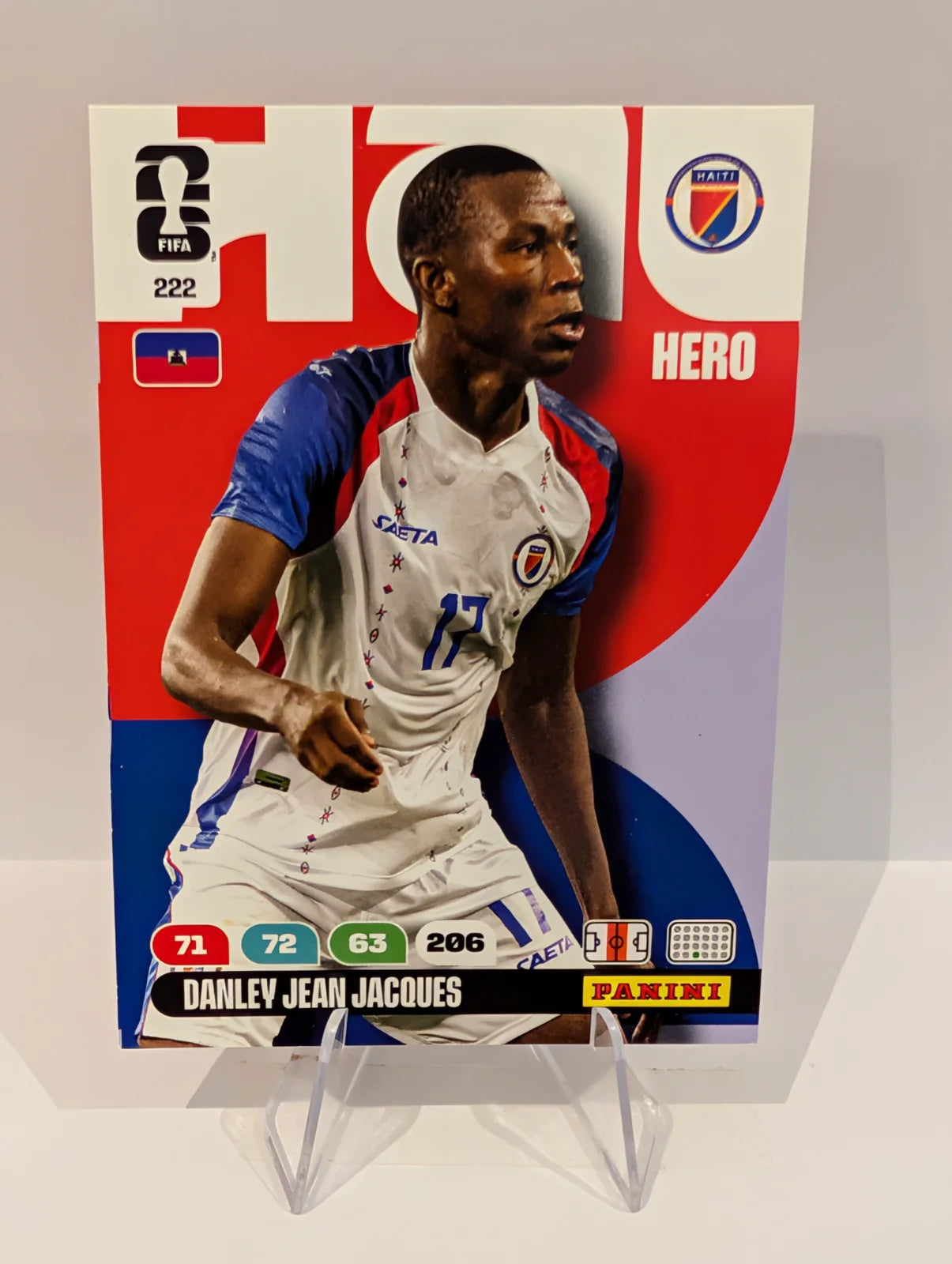 222 Danley Jean Jacques - Haiti - Panini Adrenalyn XL World Cup 2026