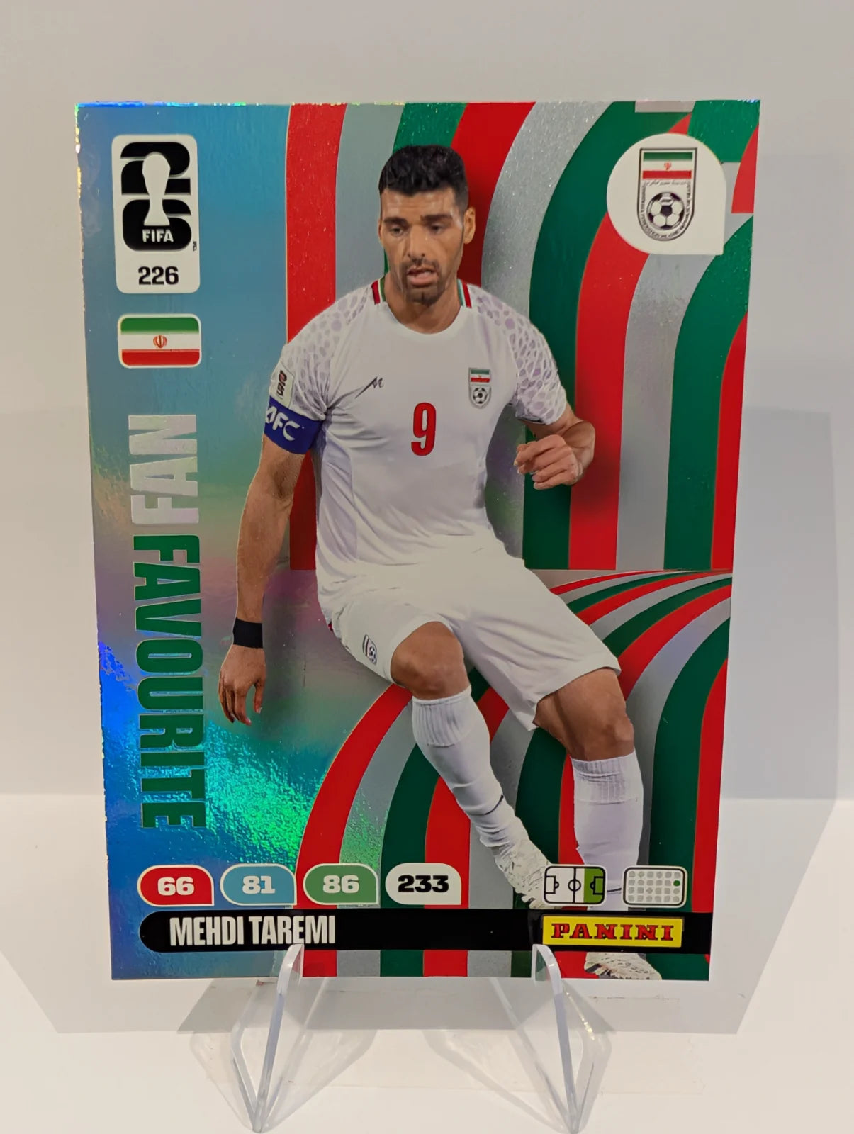 226 Mehdi Taremi - Iran - Panini Adrenalyn XL World Cup 2026