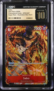 One Piece TCG: Sabo Illustration Box Vol.5 CGC PRISTINE 10