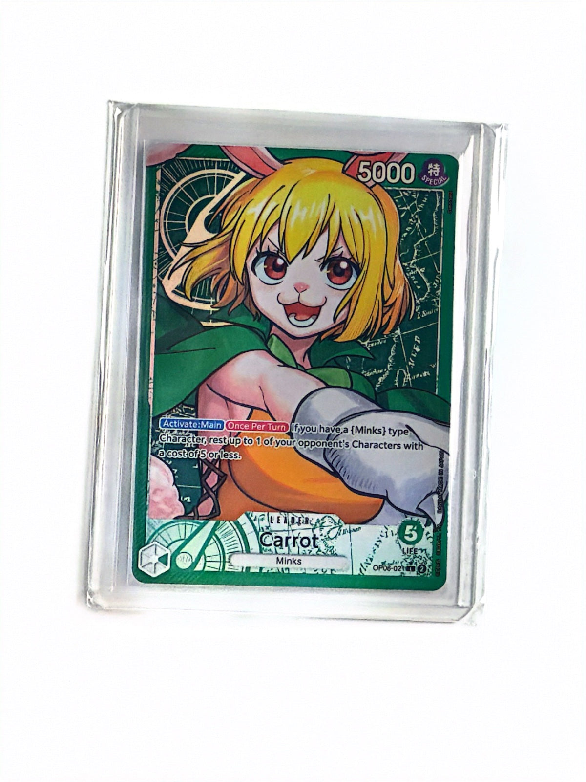 Carrot (021) (Parallel) OP08-021 · Foil (Two Legends)