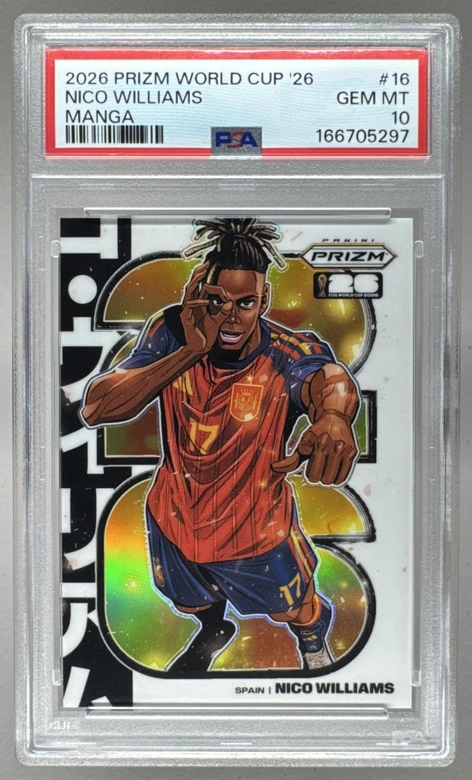 2026 Prizm World Cup 2026 -Nico Williams Manga