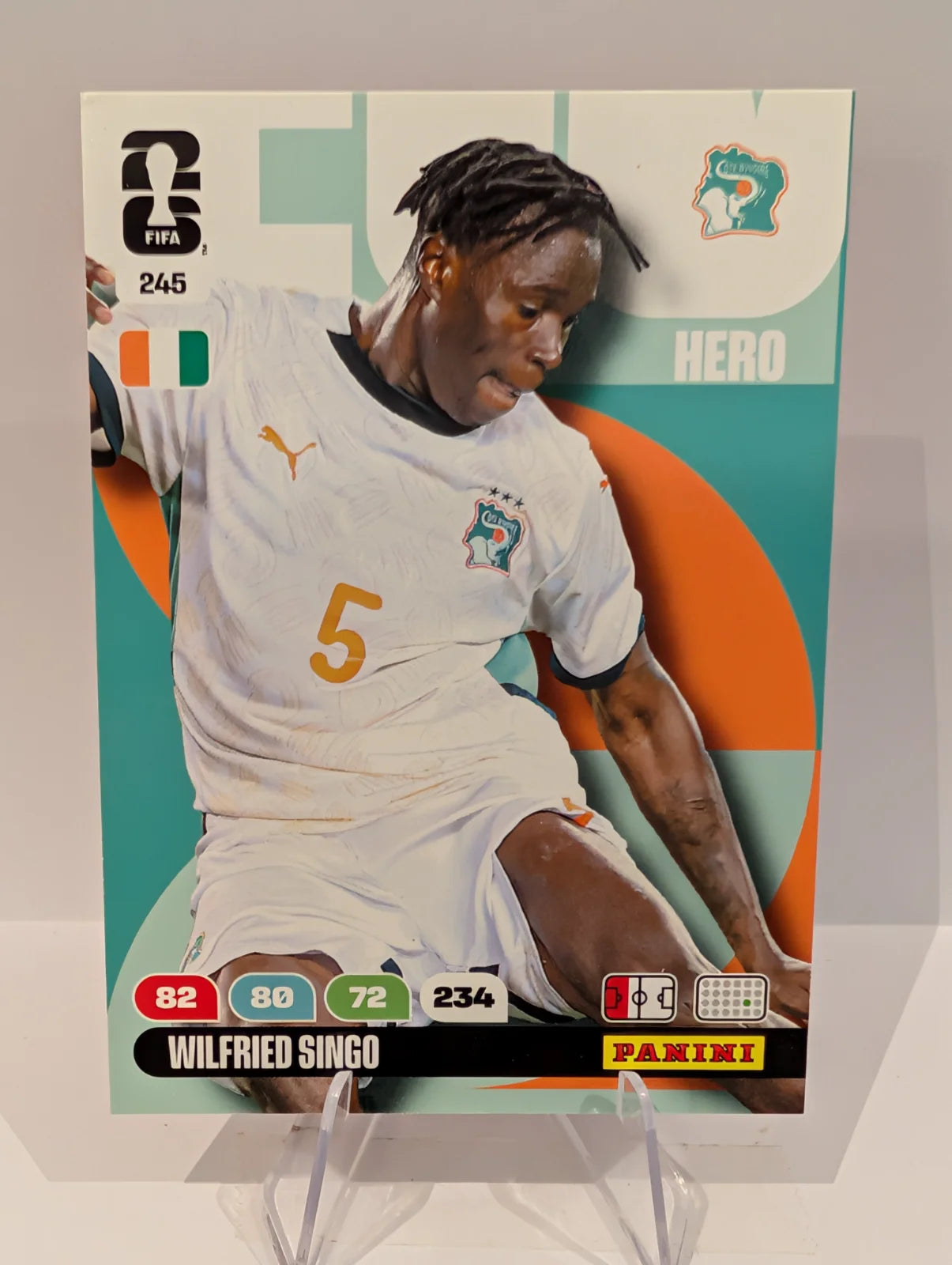 245 Wilfried Singo - Ivory Coast - Panini Adrenalyn XL World Cup 2026