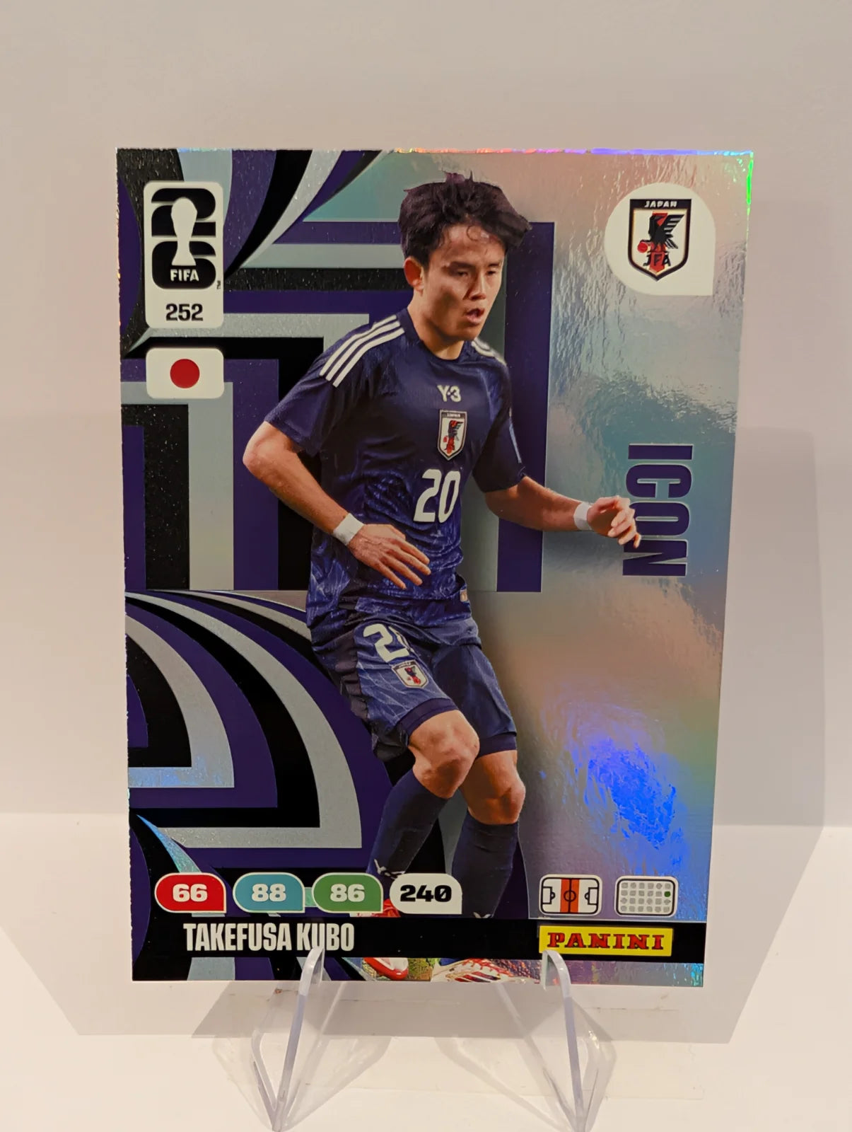 252 Takefusa Kubo - Japan - Panini Adrenalyn XL World Cup 2026