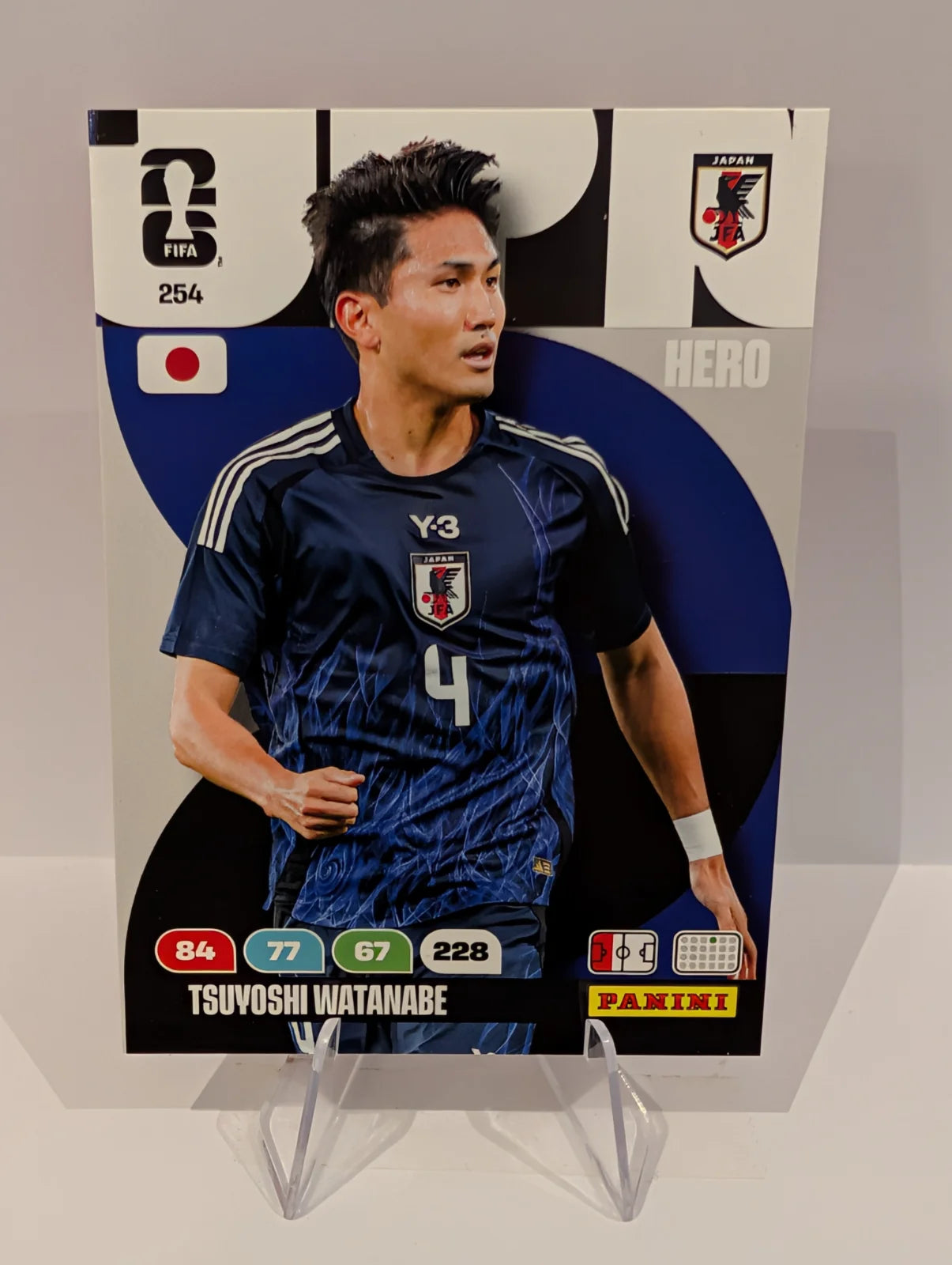 254 Tsuyoshi Watanabe - Japan - Panini Adrenalyn XL World Cup 2026