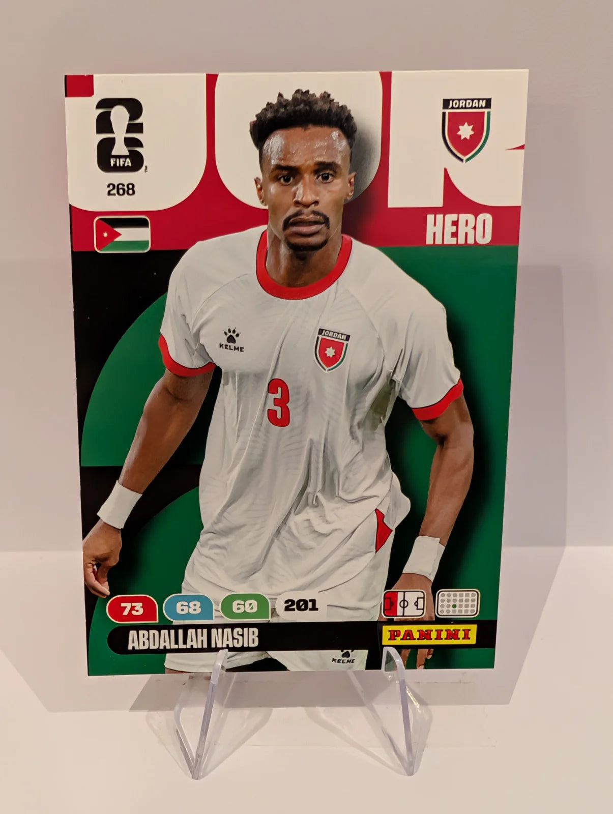 268 Abdallah Nasib - Jordan - Panini Adrenalyn XL World Cup 2026