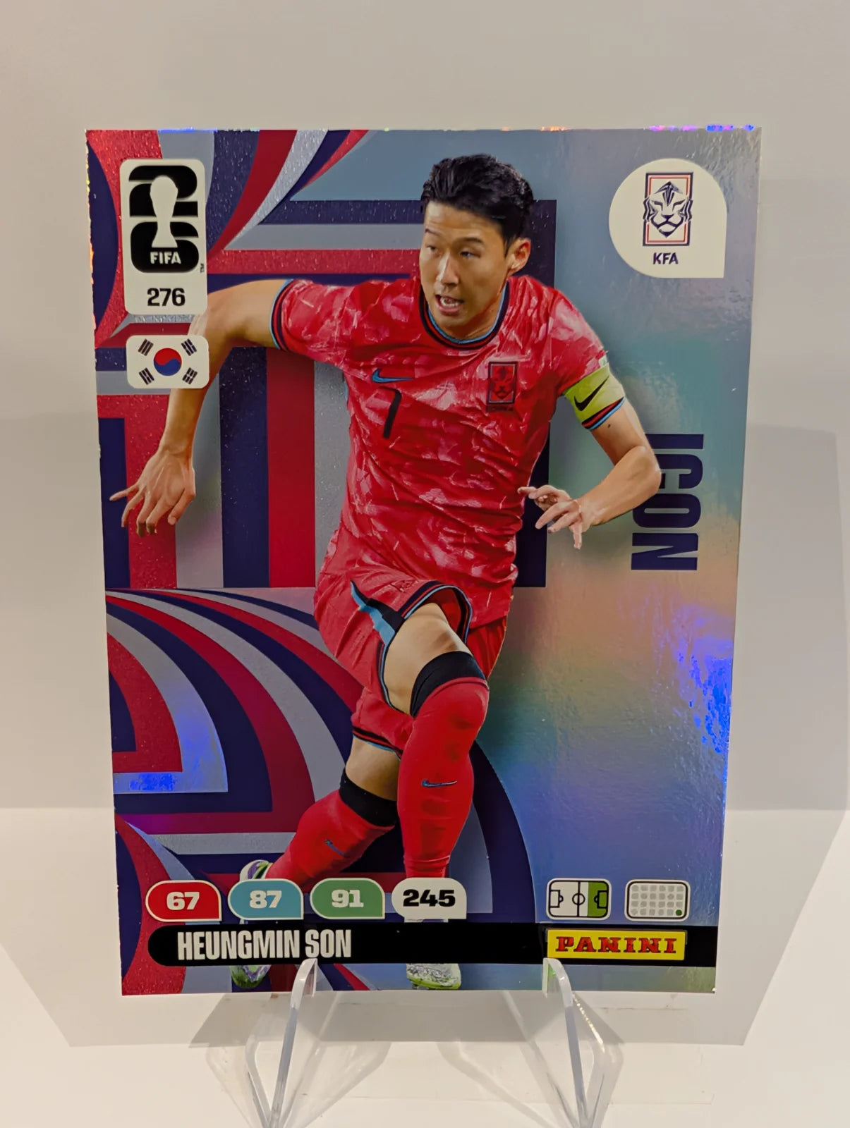 276 Heungmin Son - Korea Republic - Panini Adrenalyn XL World Cup 2026