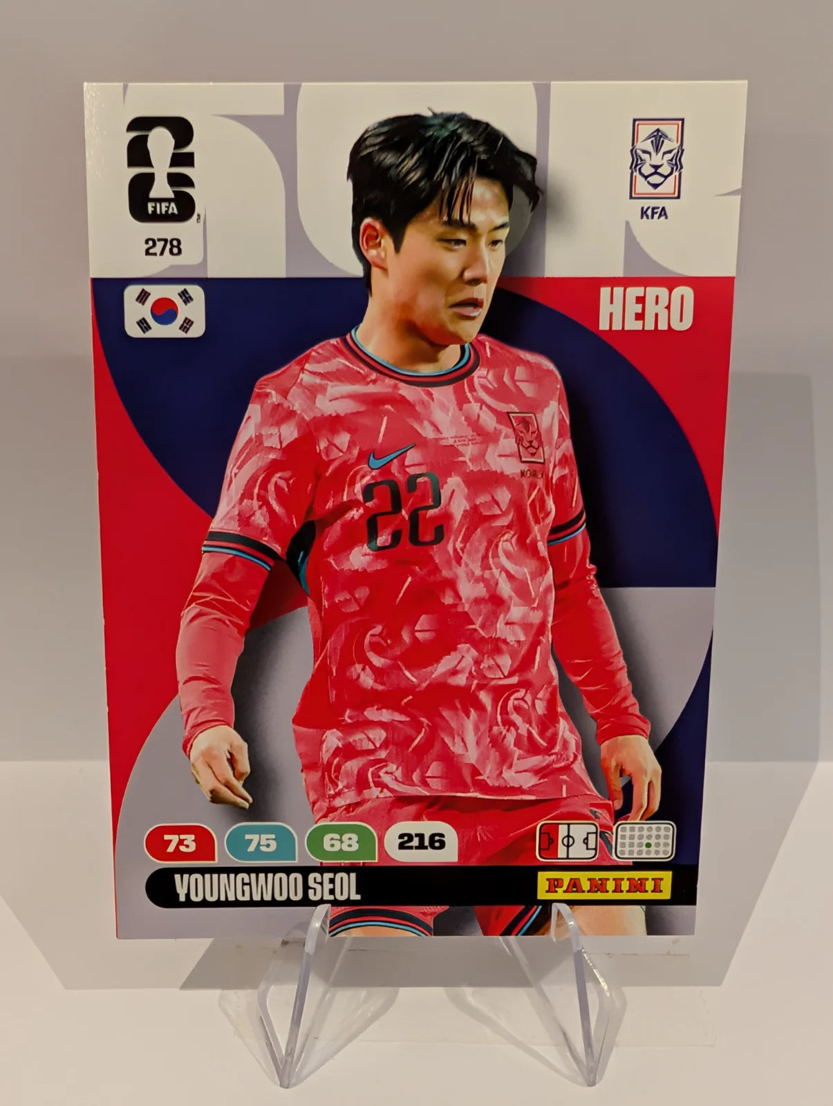 278 Youngwoo Seol - Korea Republic - Panini Adrenalyn XL World Cup 2026