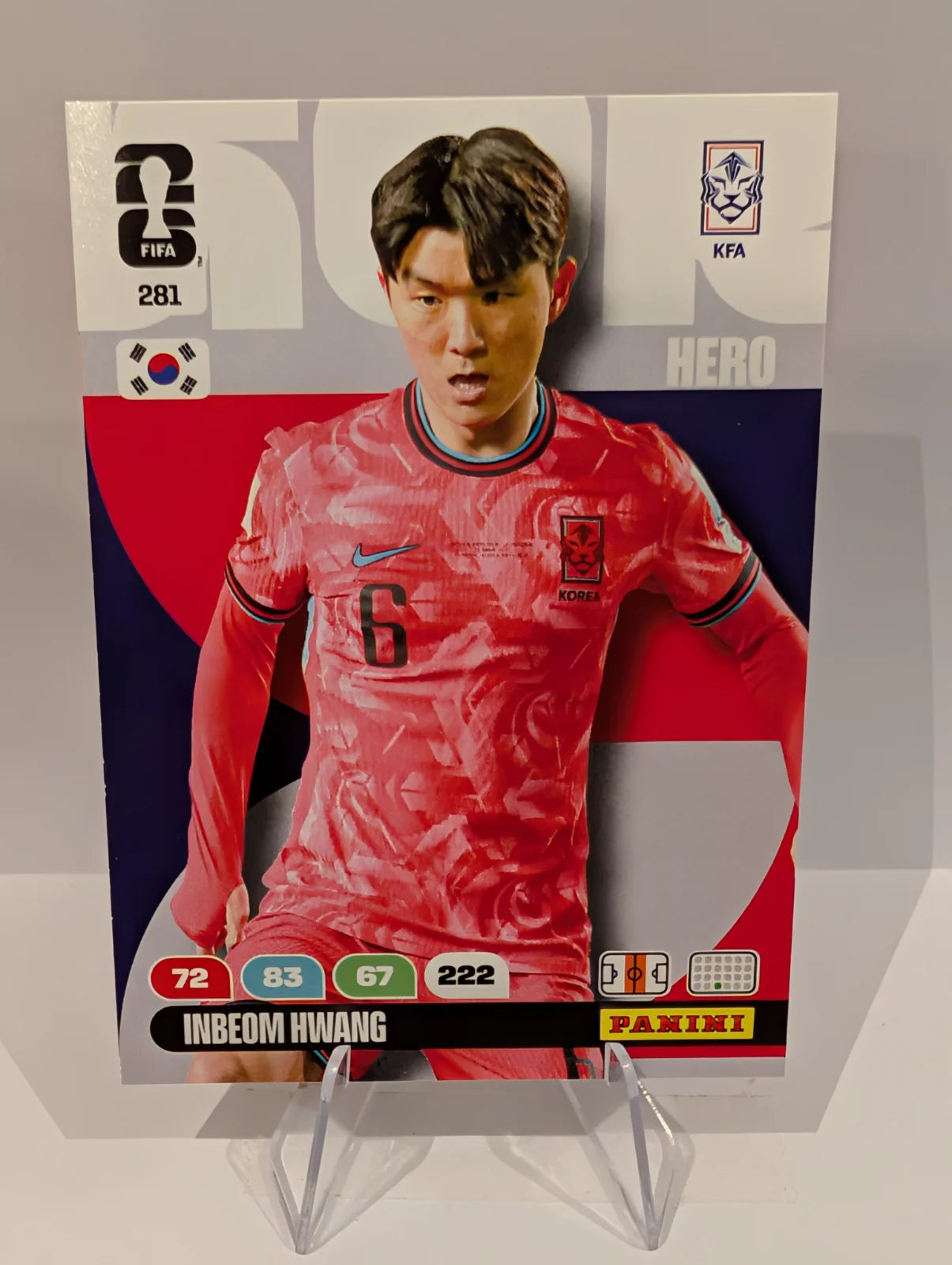 281 Inbeom Hwang - Korea Republic - Panini Adrenalyn XL World Cup 2026