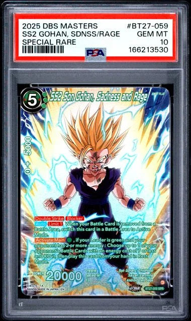 SS2 Son Gohan, Sadness and Rage (SPR) BT27-059 · Foil (History of Z)