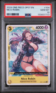 Nico Robin OP07-104 · Normal (500 Years in the Future) — PSA 10