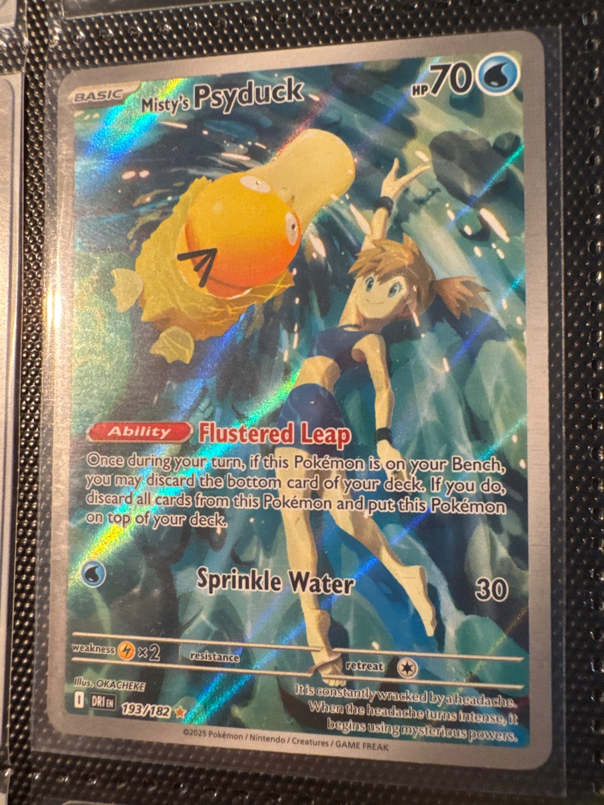 Misty's Psyduck 193/182 · Holofoil (Destined Rivals)