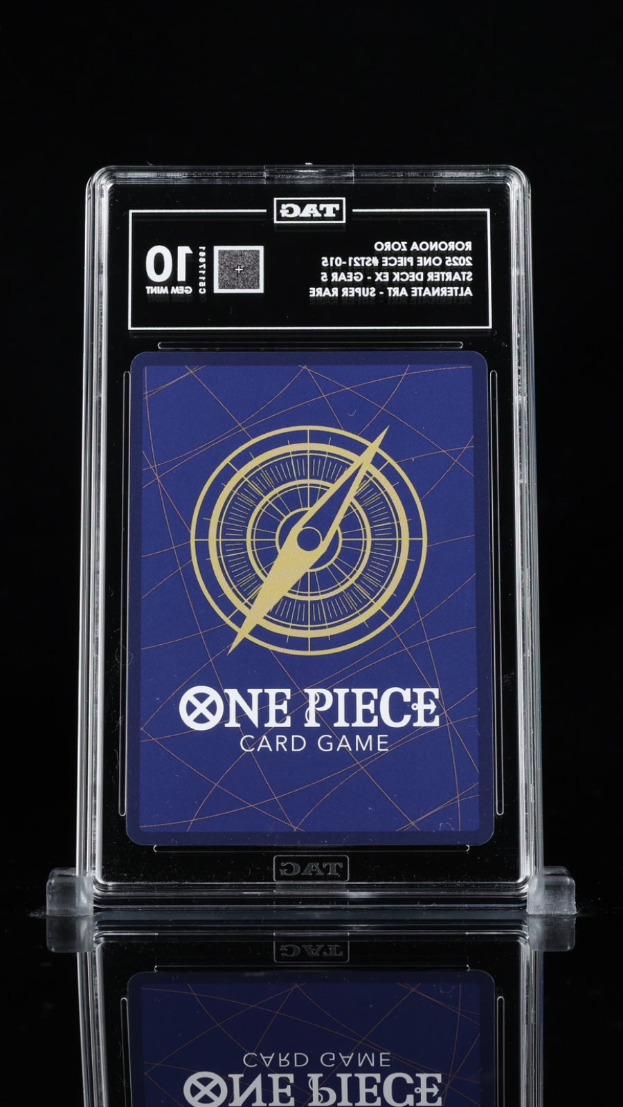 Roronoa Zoro (2025 Official Event Prize) (JP) ST21-015 · Foil (One Piece Promotion Cards (JP)) — PSA 10