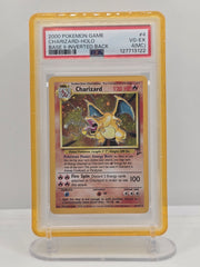 Charizard 4 · Holofoil (Base Set 2) · Inverted Back · POP 1
