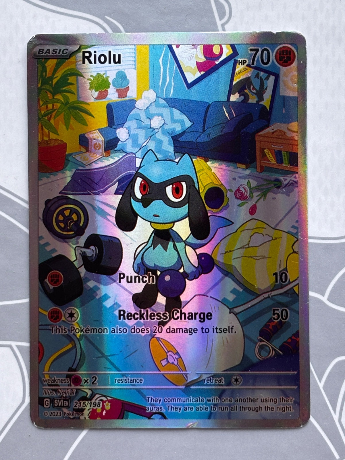 Riolu #215/198 illustration rare