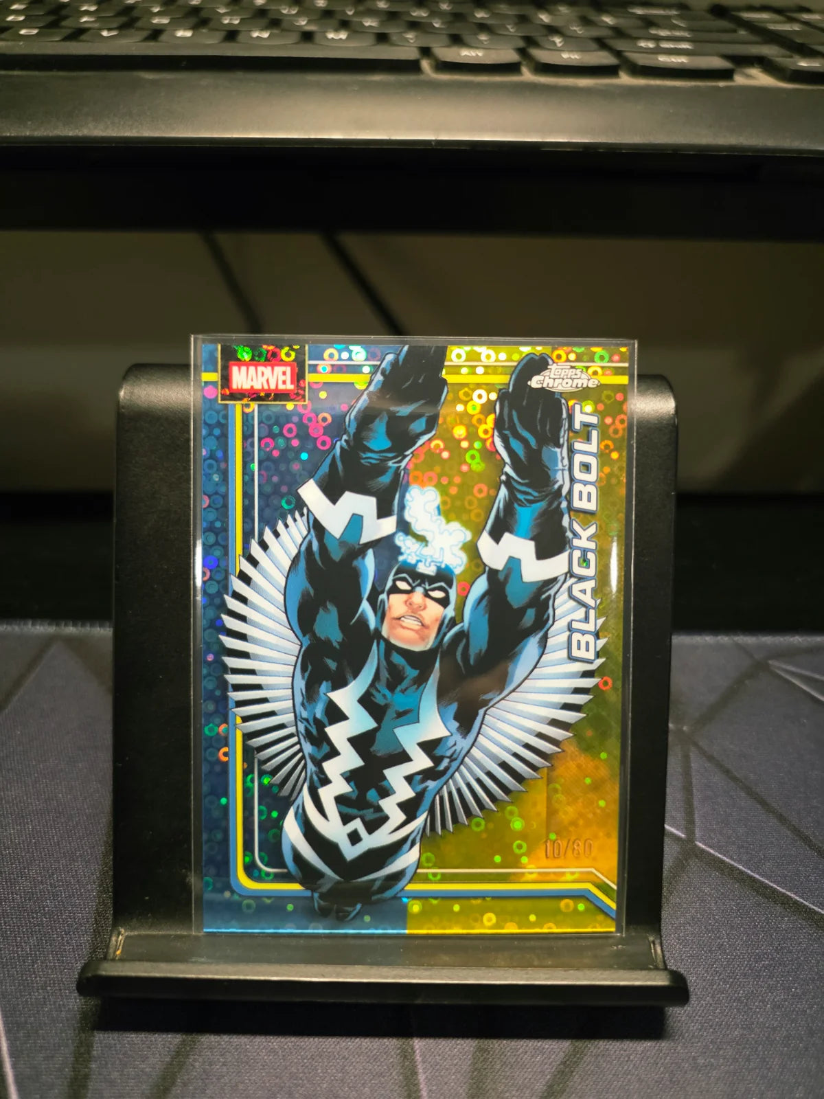 Black Bolt #012 Gold Refractor 10/80