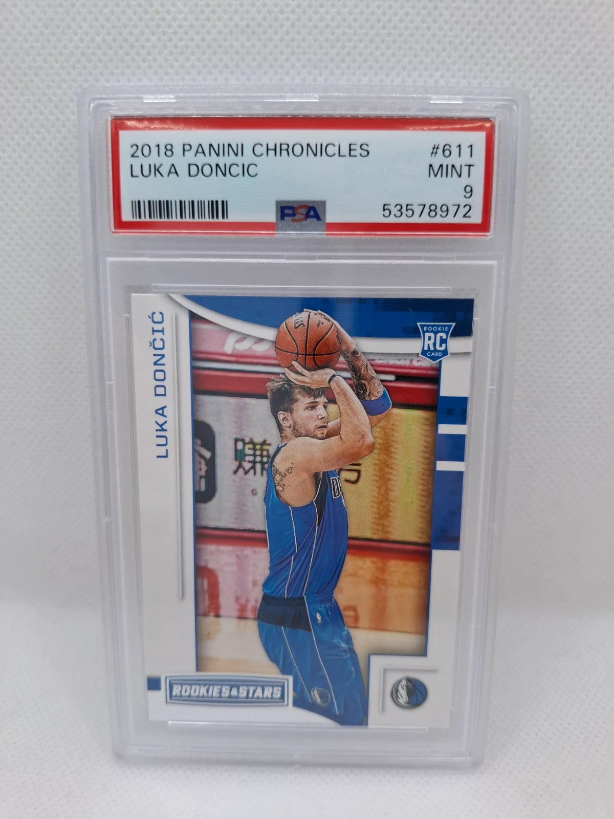 2018 Panini Chronicles Luka Doncic PSA 9