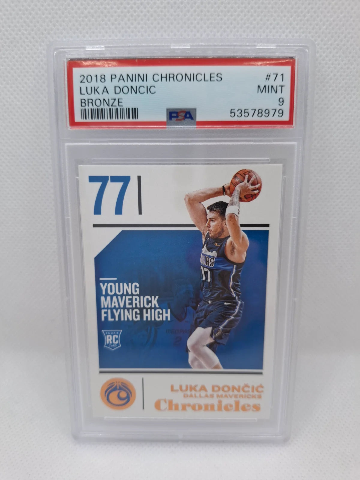 2018 Panini Chronicles BRONZE Luka Doncic PSA 9