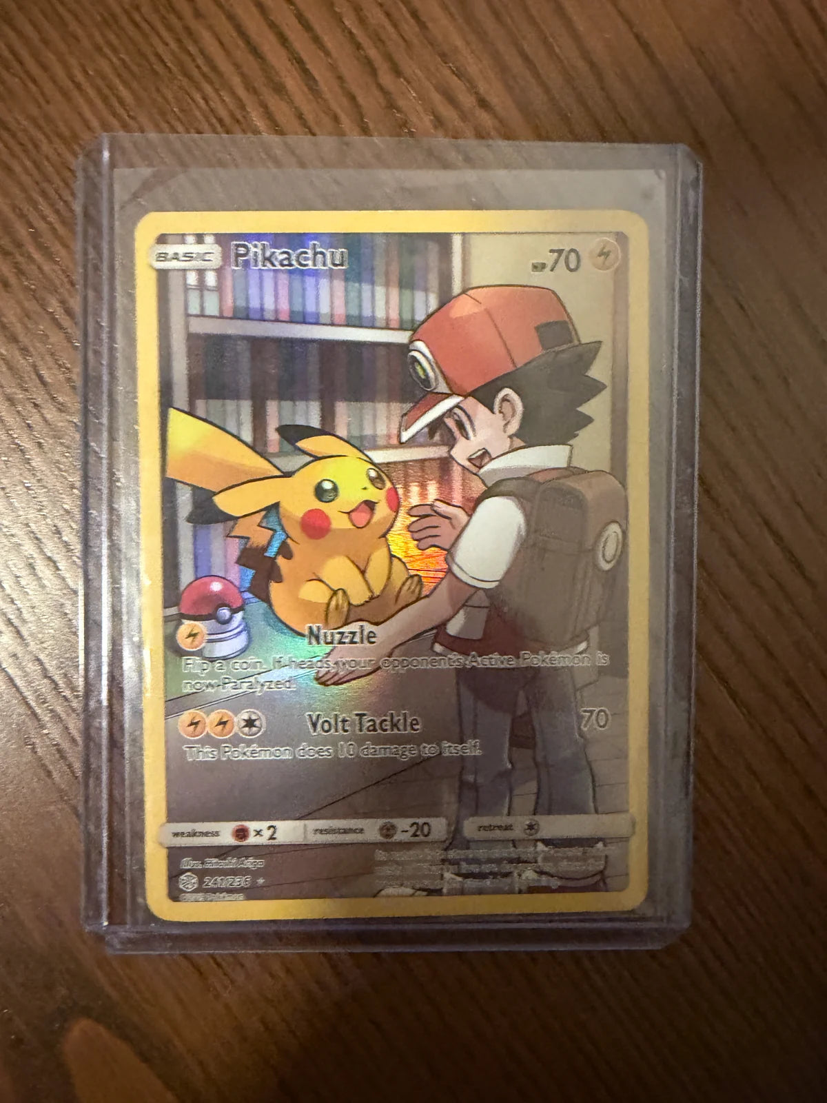 Pikachu (Secret) 241/236 · Holofoil (Cosmic Eclipse)