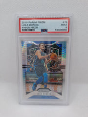 2019 Panini Prizm #75 Hyper Prizm Luka Doncic