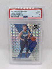 2019 Panini Mosaic #44 White Mosaic Luka Doncic