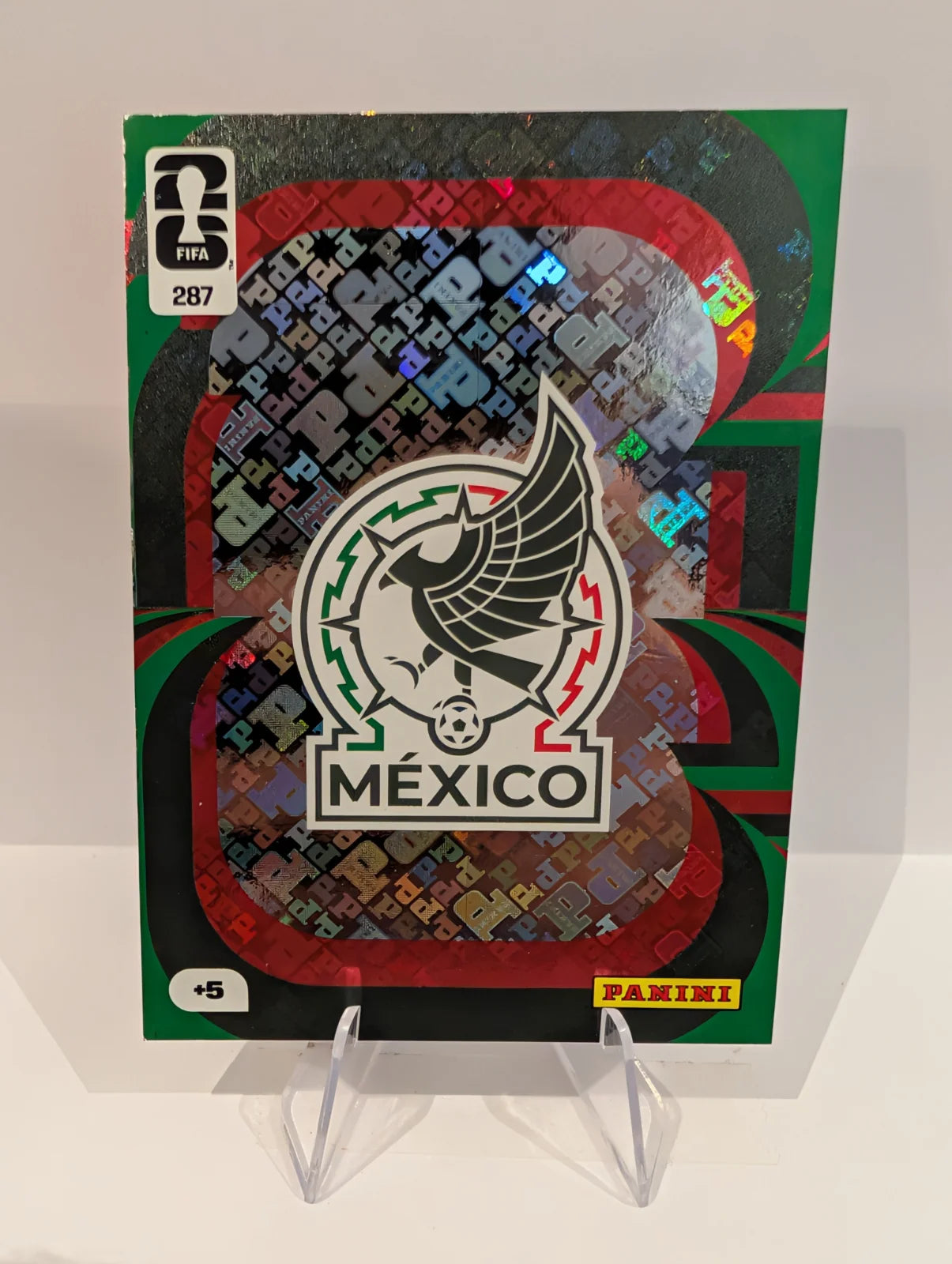 287 Team Crest - Mexico - Panini Adrenalyn XL World Cup 2026