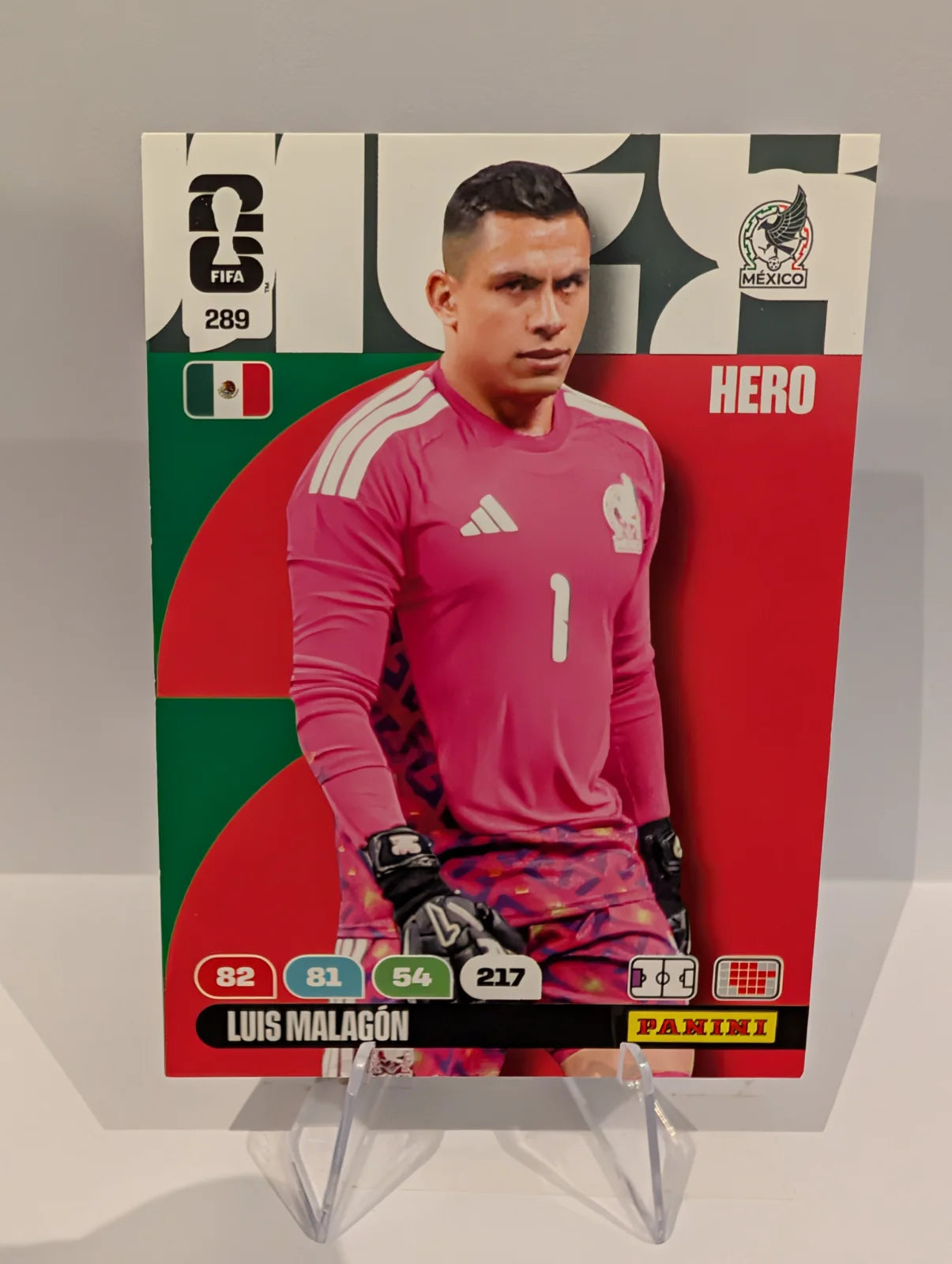 289 Luis Malagon - Mexico - Panini Adrenalyn XL World Cup 2026