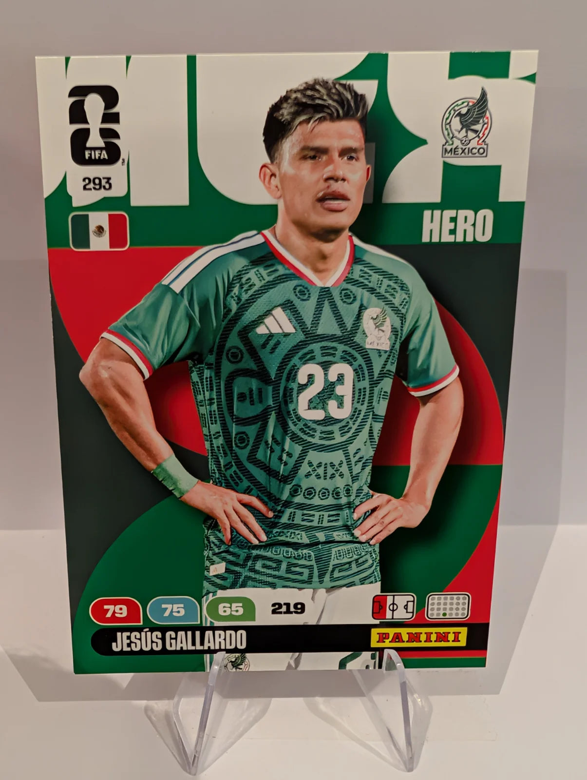 293 Jesus Gallardo - Mexico - Panini Adrenalyn XL World Cup 2026