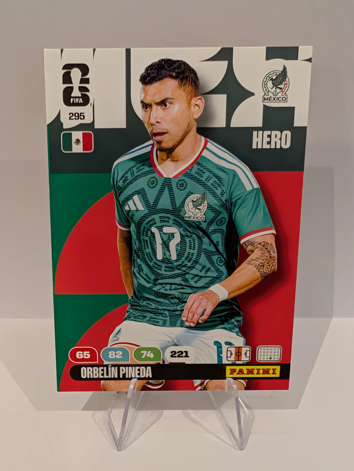 295 Orbelin Pineda - Mexico - Panini Adrenalyn XL World Cup 2026