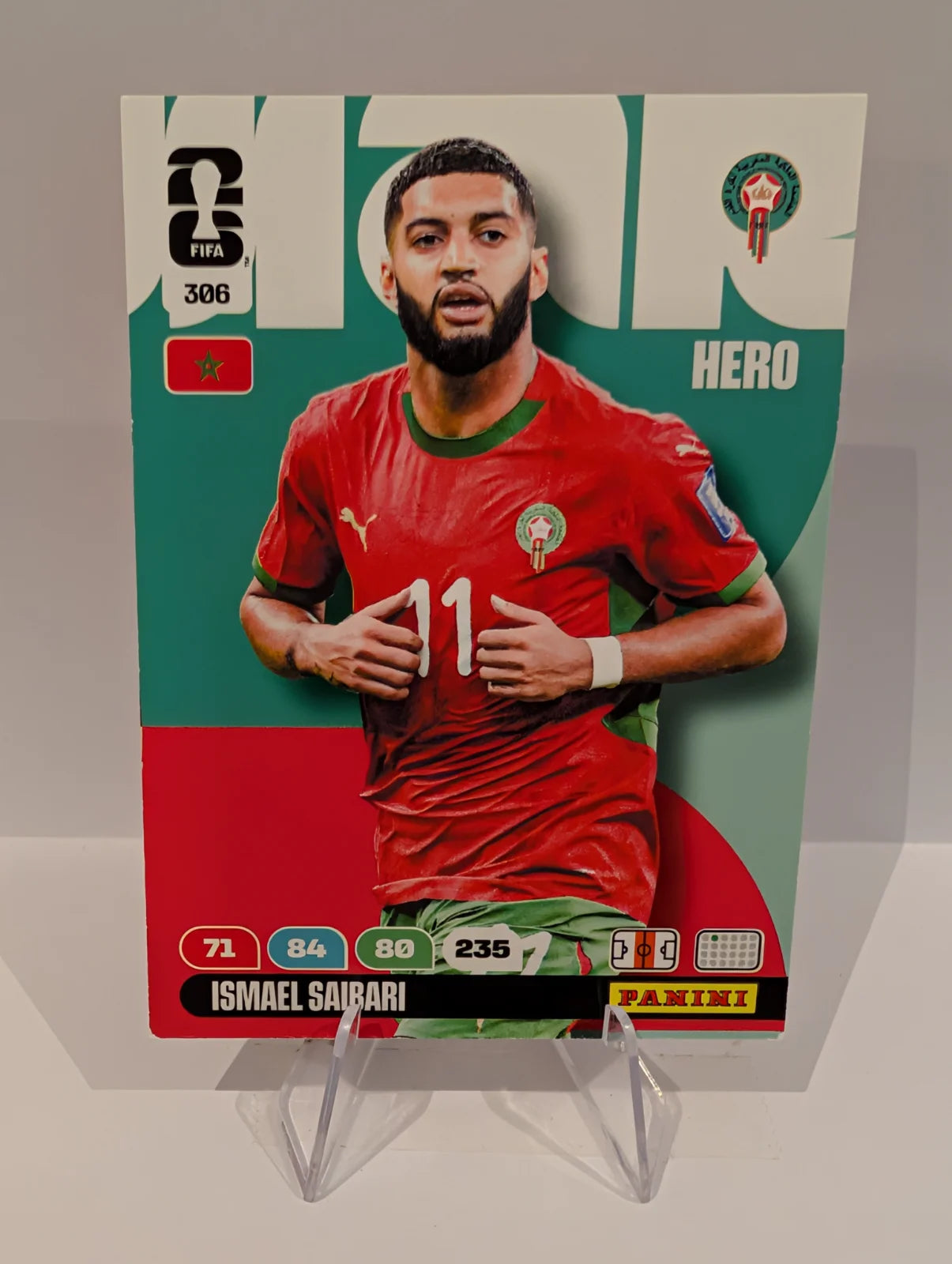 306 Ismael Saibari - Morocco - Panini Adrenalyn XL World Cup 2026
