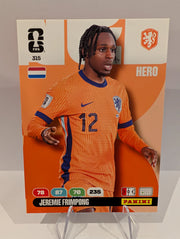 315 Jeremie Frimpong - Netherlands - Panini Adrenalyn XL World Cup 2026