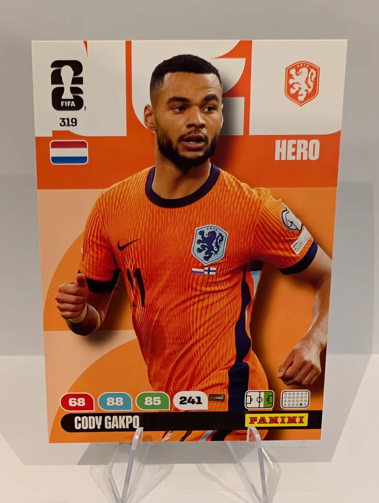 319 Cody Gakpo - Netherlands - Panini Adrenalyn XL World Cup 2026