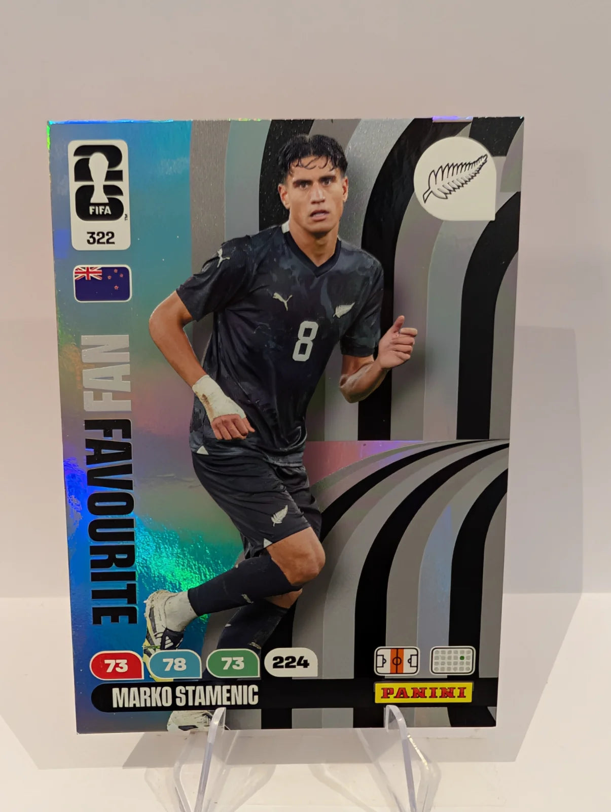 322 Marko Stamenic - New Zealand - Panini Adrenalyn XL World Cup 2026