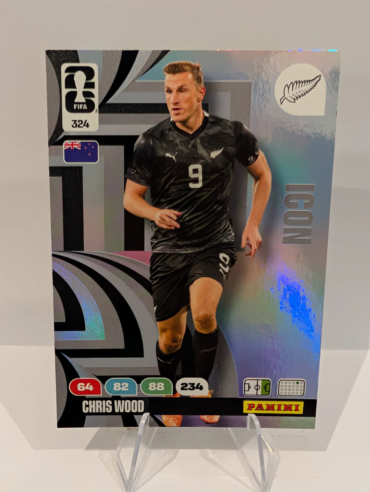 324 Chris Wood - New Zealand - Panini Adrenalyn XL World Cup 2026