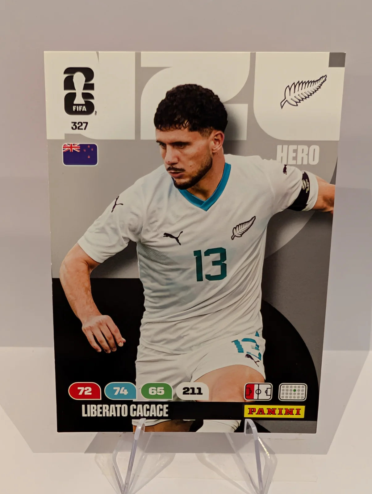 327 Liberato Cacace - New Zealand - Panini Adrenalyn XL World Cup 2026