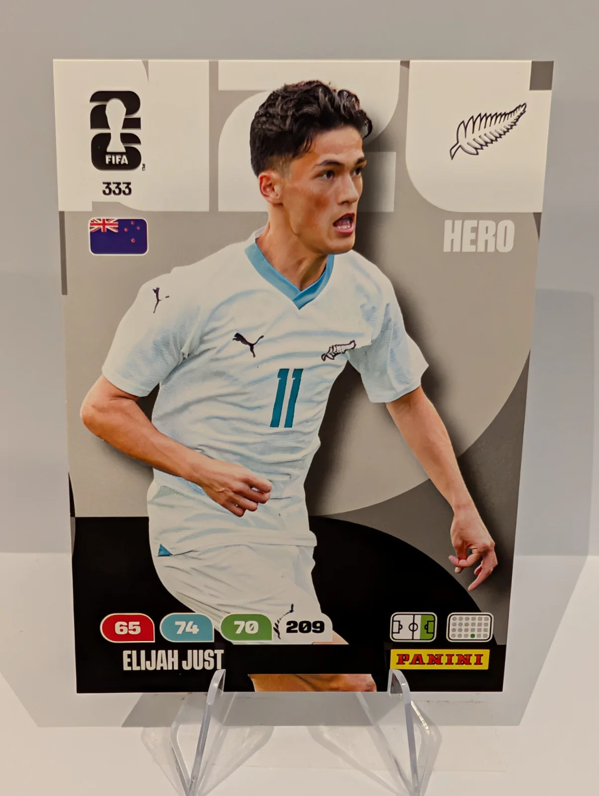 333 Elijah Just - New Zealand - Panini Adrenalyn XL World Cup 2026