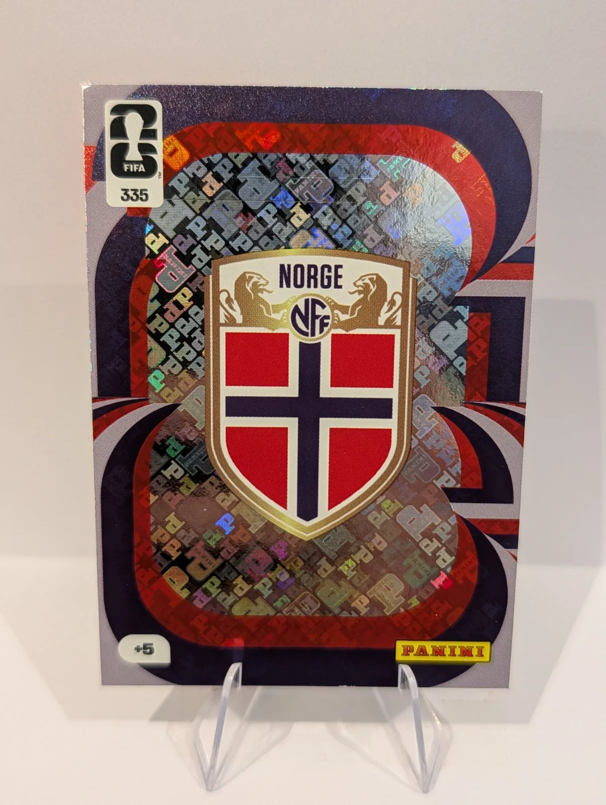 335 Team Crest - Norway - Panini Adrenalyn XL World Cup 2026